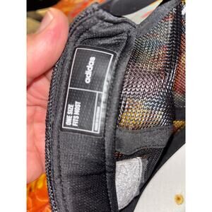 Adidas Pro Shop 5-Panel Trucker Golf Hat - Oat Black Adjustable Snapback